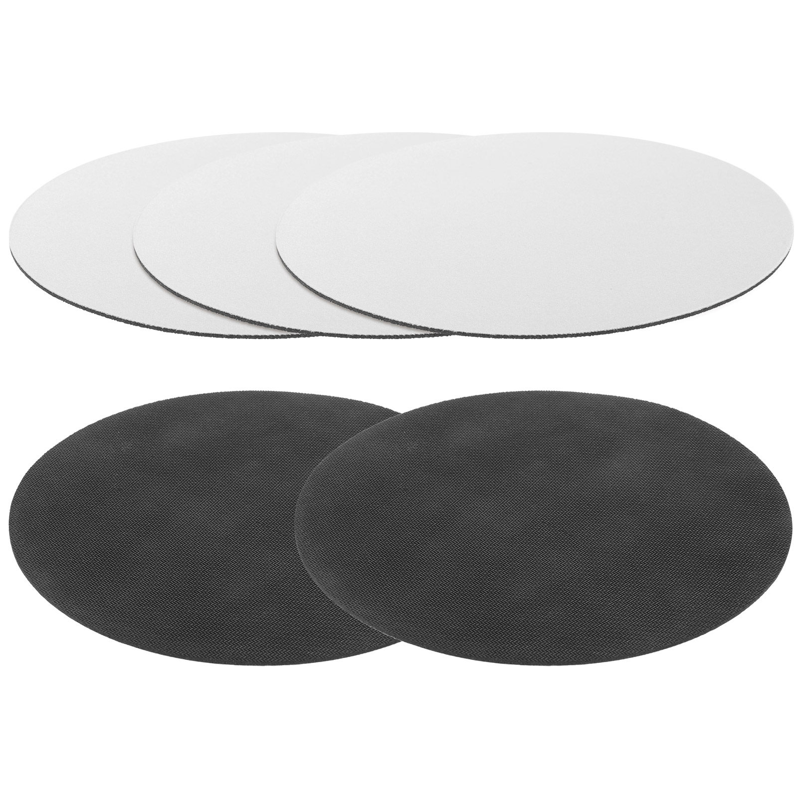 Mouse Pad Blank Sublimation - 5 stuks rubberen blanco muismatten, grote