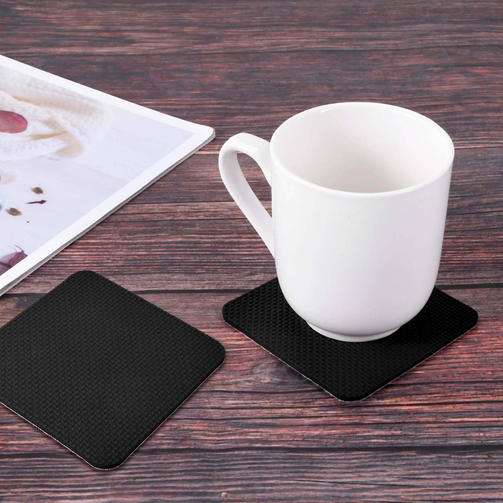 Coaster Sublimation Blank - 35 stuks vierkante sublimatieonderzetters sublimatie blanco