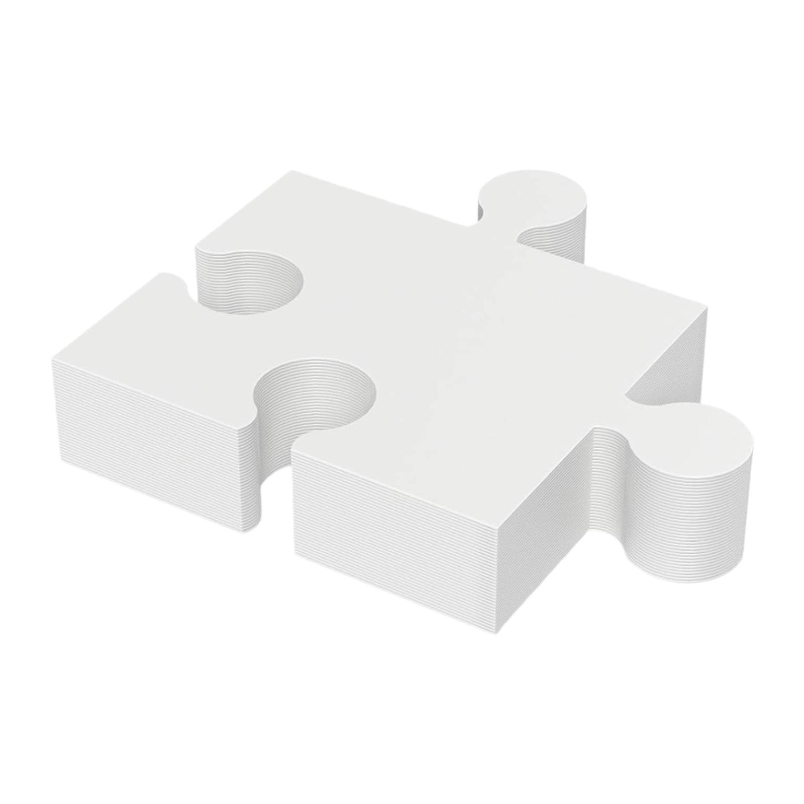 Witte blanco tekenpuzzels kart - Puzzle Blank White recensie en prijs