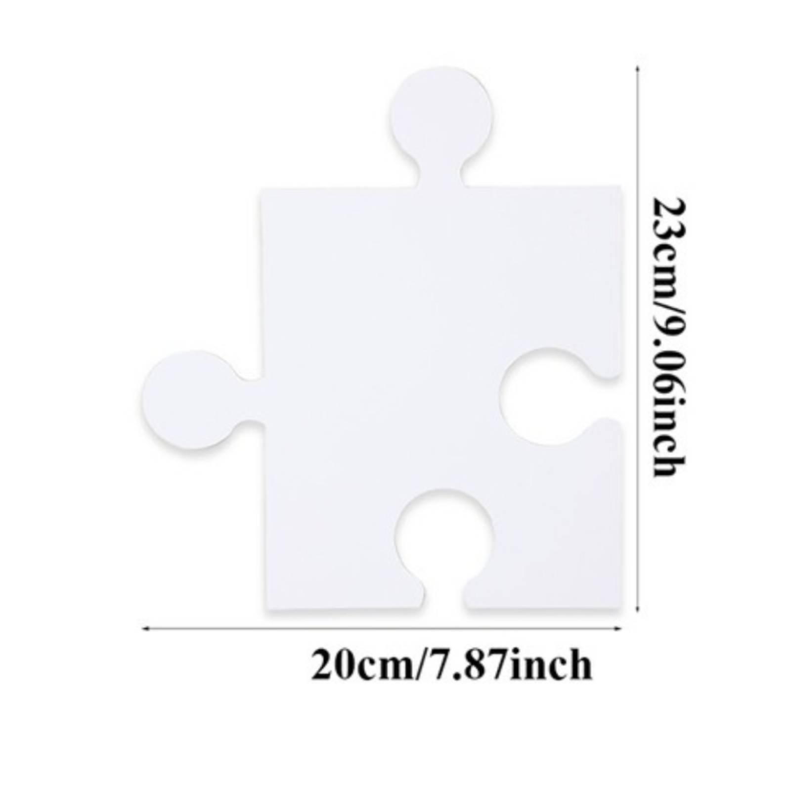 DIY puzzelkaarten blanco karto - Puzzle Blank White recensie en prijs